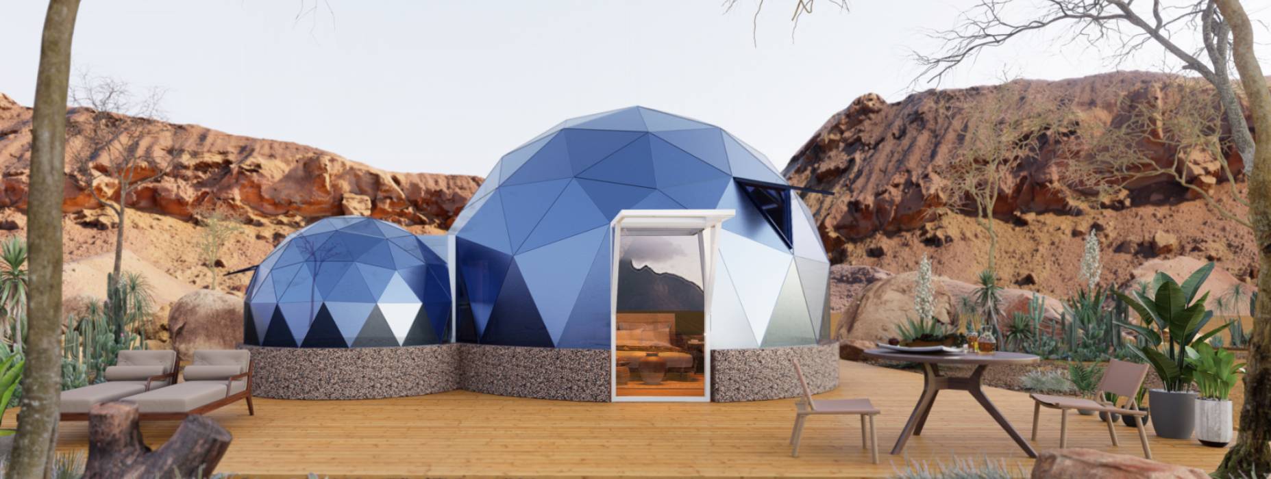 孝南区球形智能光伏玻璃星空房